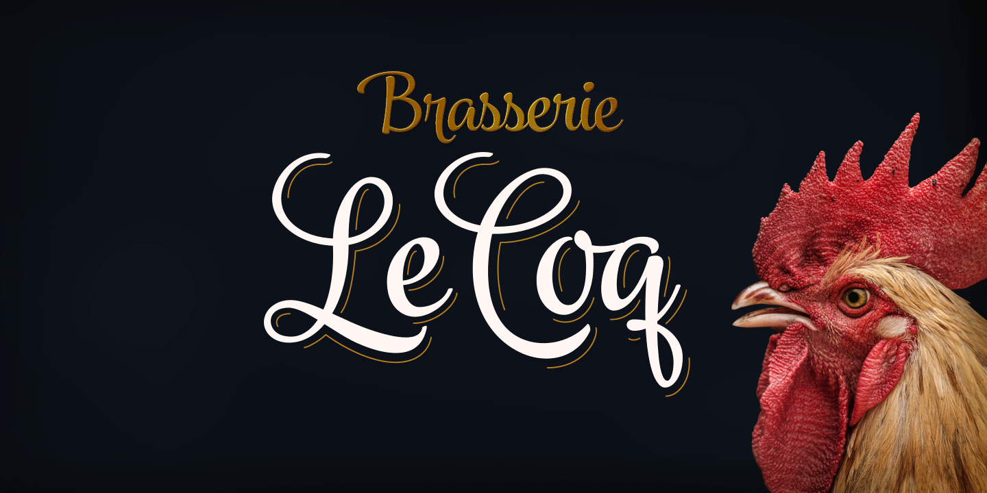 Beispiel einer Jazz Script 3 Regular-Schriftart